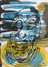 Ceremonial Stone Man Print Charles Blackwell