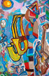 I Once Caught Rahsaan Rolan Kirk Live Print Charles Blackwell