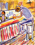 Working Hard & Lonely Print Charles Blackwell
