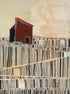 Homestead Series - Springhouse Original Artwork Cheryl Kinderknecht