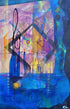 Jazz City Blue Original Artwork Chris Van Loan, Sr.