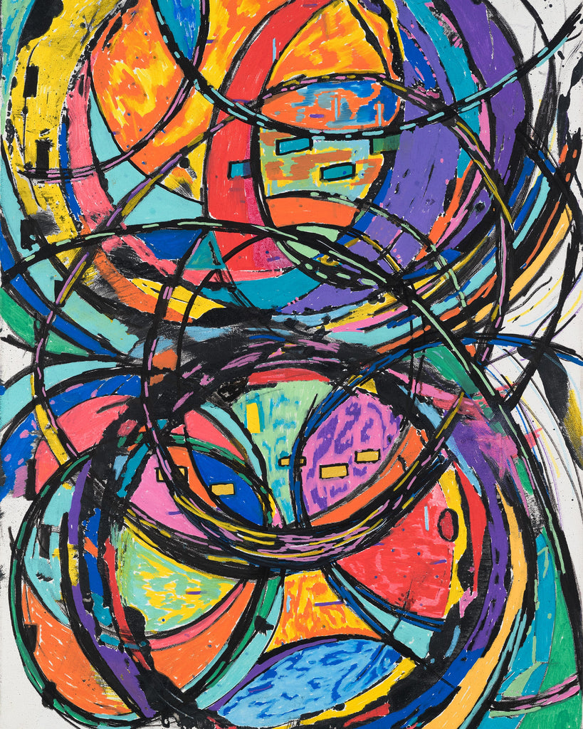 Colorful Crazy Colorful Crazy Chaotic World 1 β ArtLifting