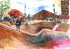 Street Vendor Print Christine Nelson
