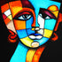 Her (Kind of Bleu) Print Damiano Austin