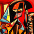 Jazz Man o12 (Jazz Man Series) Print Damiano Austin