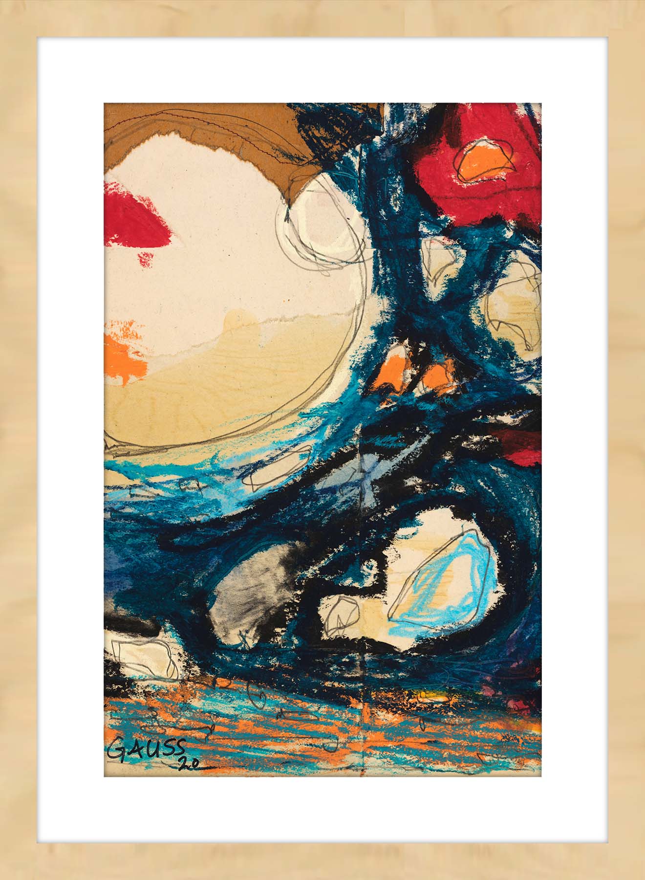 Parts of a Whole 2 Framed Print Elizabeth Gauss