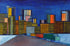 Night City Print Henry Van Voast
