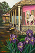 Horse on a Porch Print Michal Baksh