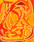 Hot Colored Abstract Print Kevin Hosseini