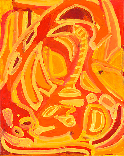 Hot Colored Abstract - ArtLifting