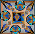 Facets of Gold, Silver, & Copper Original Artwork Kateri
