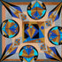 Facets of Gold, Silver, & Copper Print Kateri