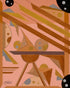Floating Spears & Spheres 2 Print Kateri