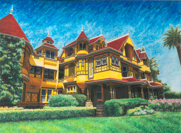 Winchester Mystery House - ArtLifting