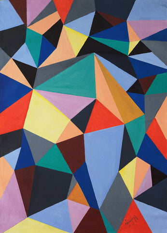 Cool Colorful Geometrics - ArtLifting