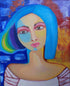 Lonely Girl Print Nora Delabat