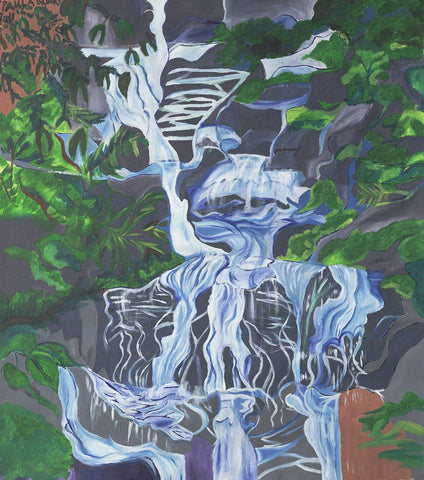 Rock Mountain Waterfall - ArtLifting