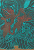 Women Wrapped in Curtains Print Sweet Pea