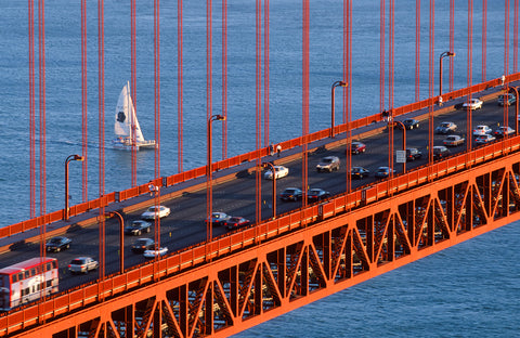 Golden Gate from Marin 1996 - ArtLifting