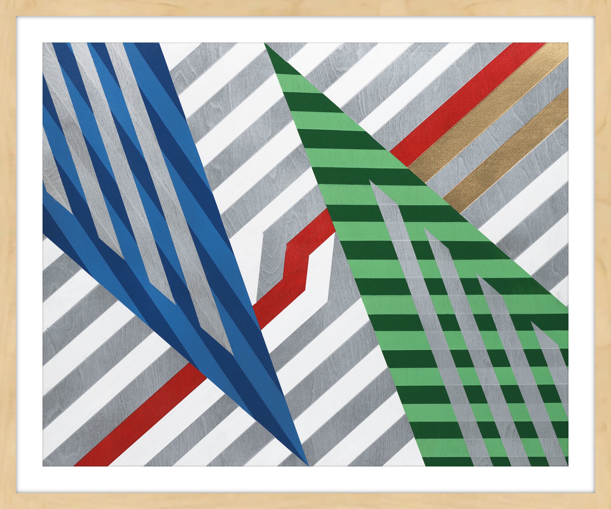 Two Points Made Framed Print Rudolph Jean-Louis