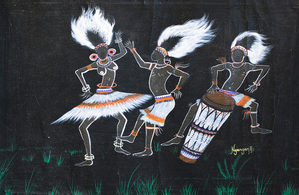 Tribal Dancers - ArtLifting