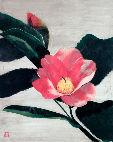 Camellia Tsubaki - ArtLifting