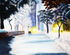 Late Night Winter Stroll Print Lucas Farlow