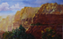 Red Rock Redoubt Print Michael Rogan