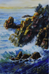 Rocks and Water Print Michael Rogan
