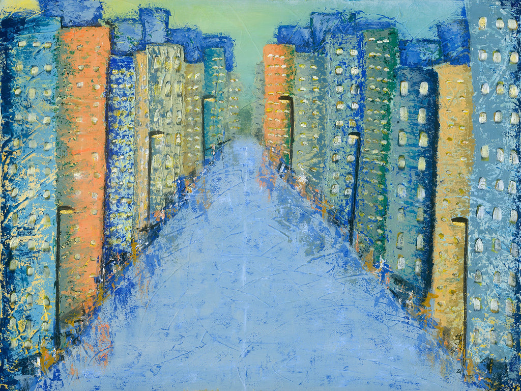 Illuminated Road of Opportunity - ArtLifting