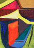 African Mask Warrior Print Robert Miller