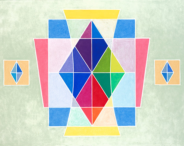 Sacred Geometry Rainbow - ArtLifting