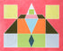 Sacred Geometry Salmon Print Alicia Sterling Beach